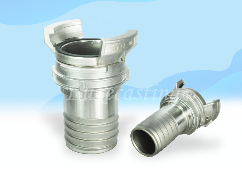 法式带锁螺旋尾管